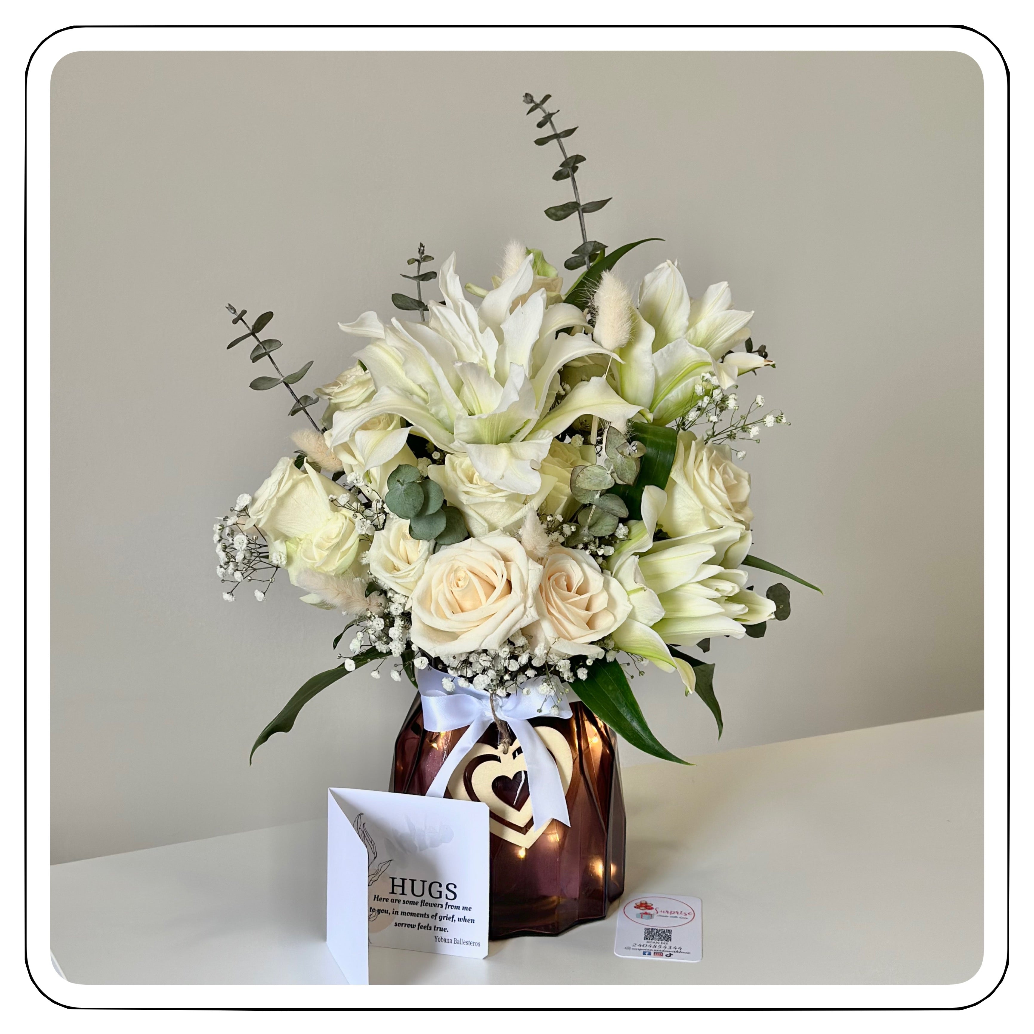 Sympathy Flowers / Flores de Condolencia