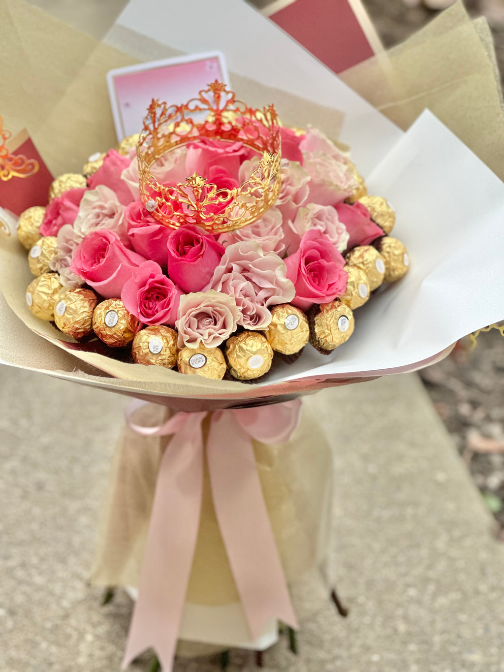 Pink Royale Delight / Pink Royale Delight - Bouquet de 24 Rosas