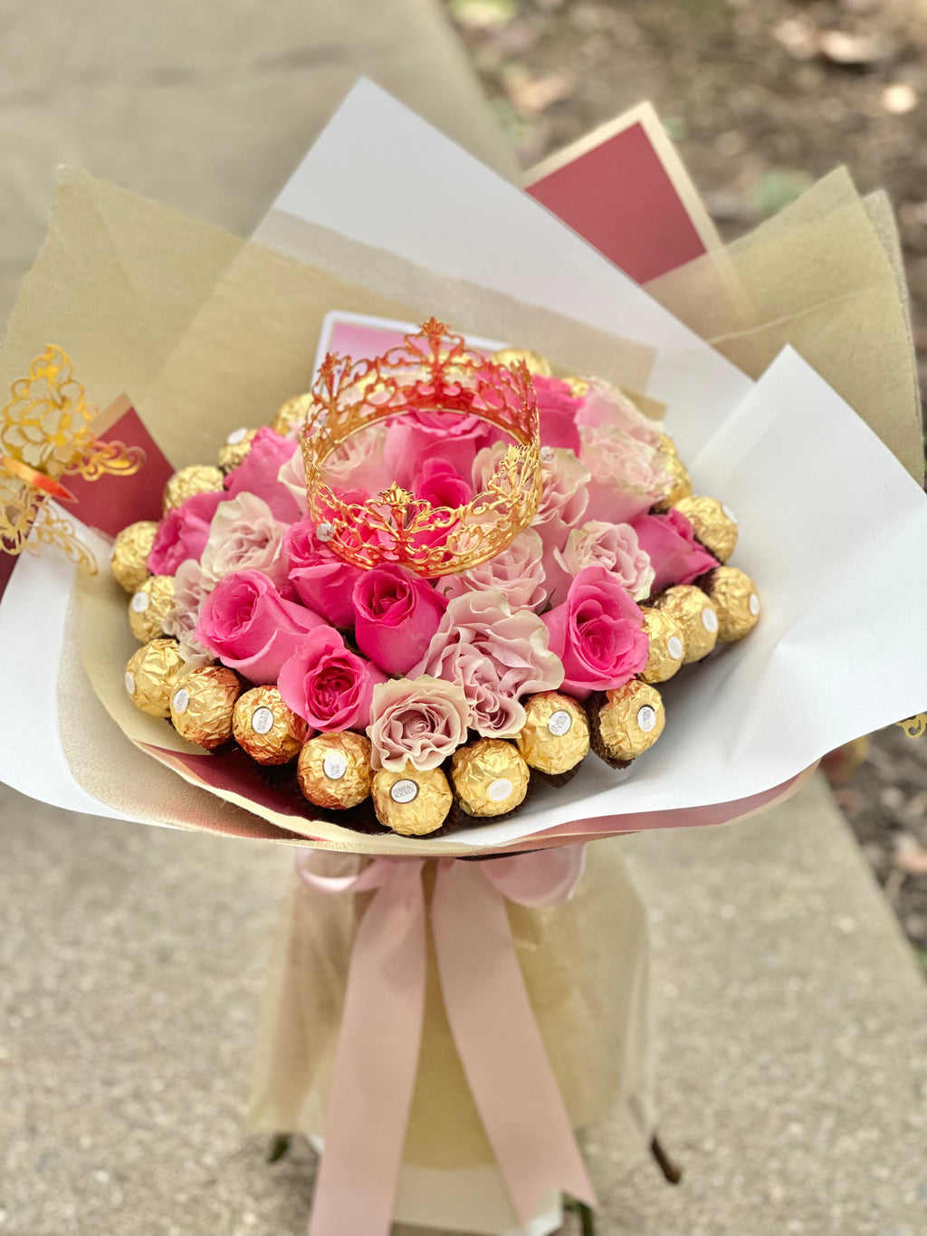Pink Royale Delight / Pink Royale Delight - Bouquet de 24 Rosas