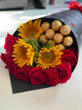 Luxe Bloom Cone / Luxe Bloom Cone - Cono de Flores y Chocolates