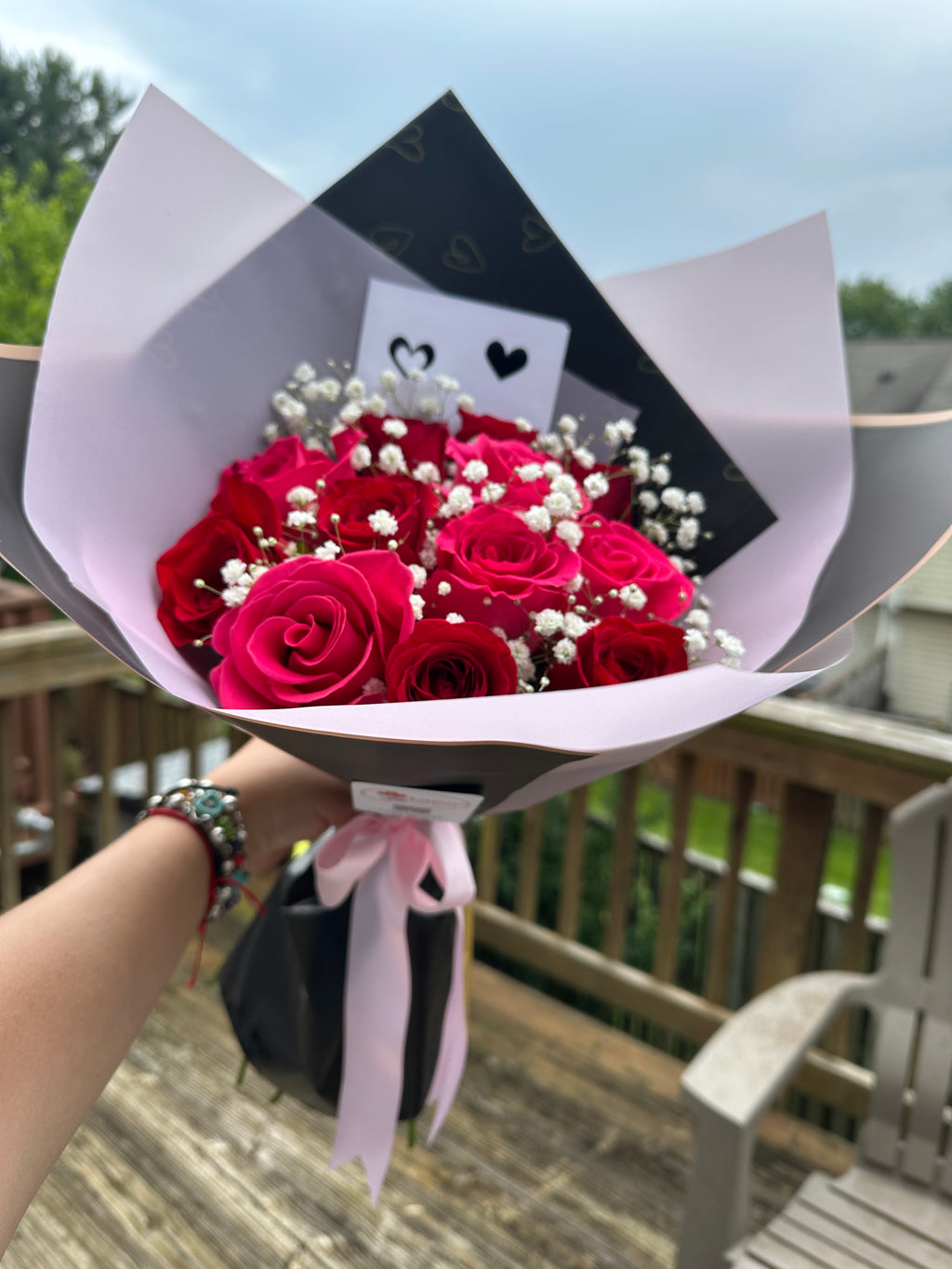 12 Roses Bouquet - Classic Romance / Bouquet de 12 Rosas - Romance Clásico