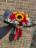 Bloom & Gold - 36 Roses & Sunflower Bouquet / Bloom & Gold - Bouquet de 36 Rosas y Girasoles