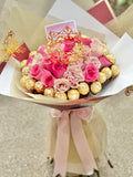 Pink Royale Delight / Pink Royale Delight - Bouquet de 24 Rosas