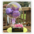 Two-Tone Rose Box – Personalized Floral Gift Box | Caja Floral Personalizada