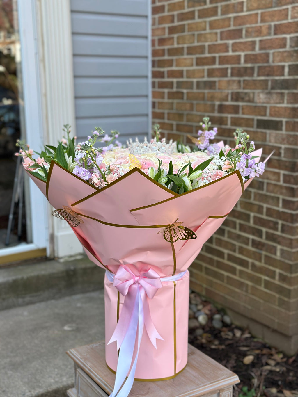 Royal Garden - 100 Roses Bouquet / Royal Garden - Bouquet de 100 Rosas